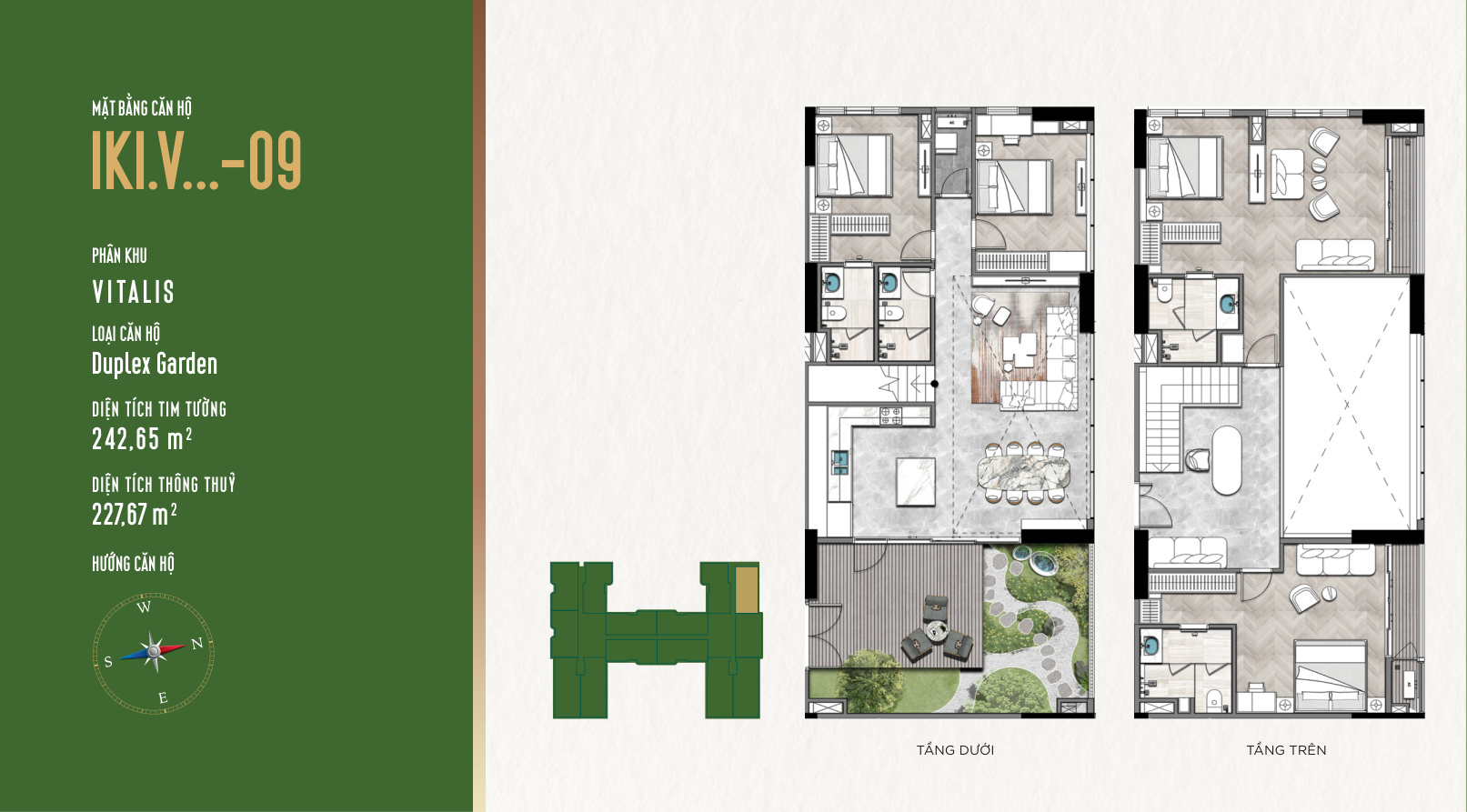 Mặt bằng Căn Hộ IKI Village - Tháp Vitalis ikivillage.net