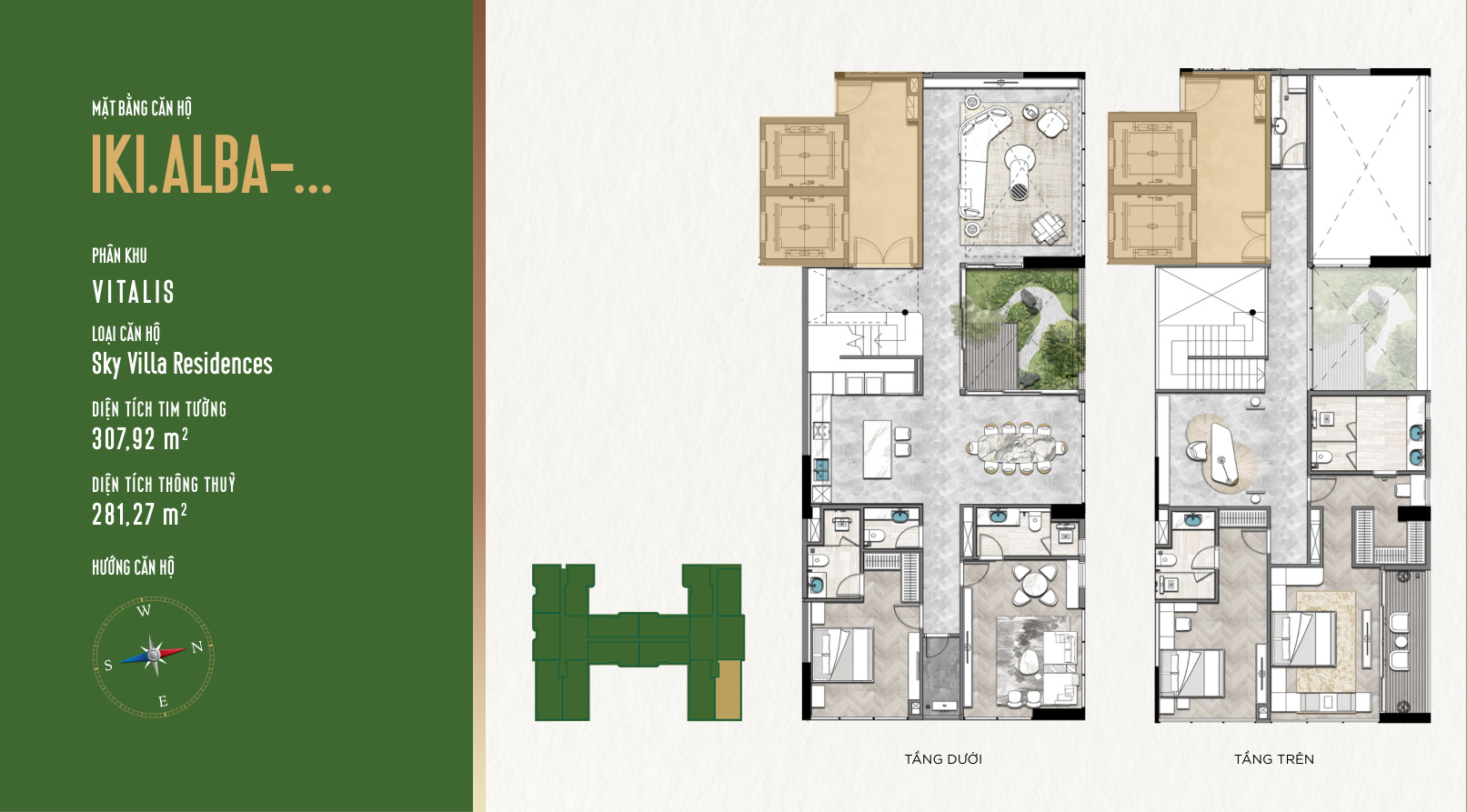 Mặt bằng Căn Hộ IKI Village - Tháp Vitalis ikivillage.net