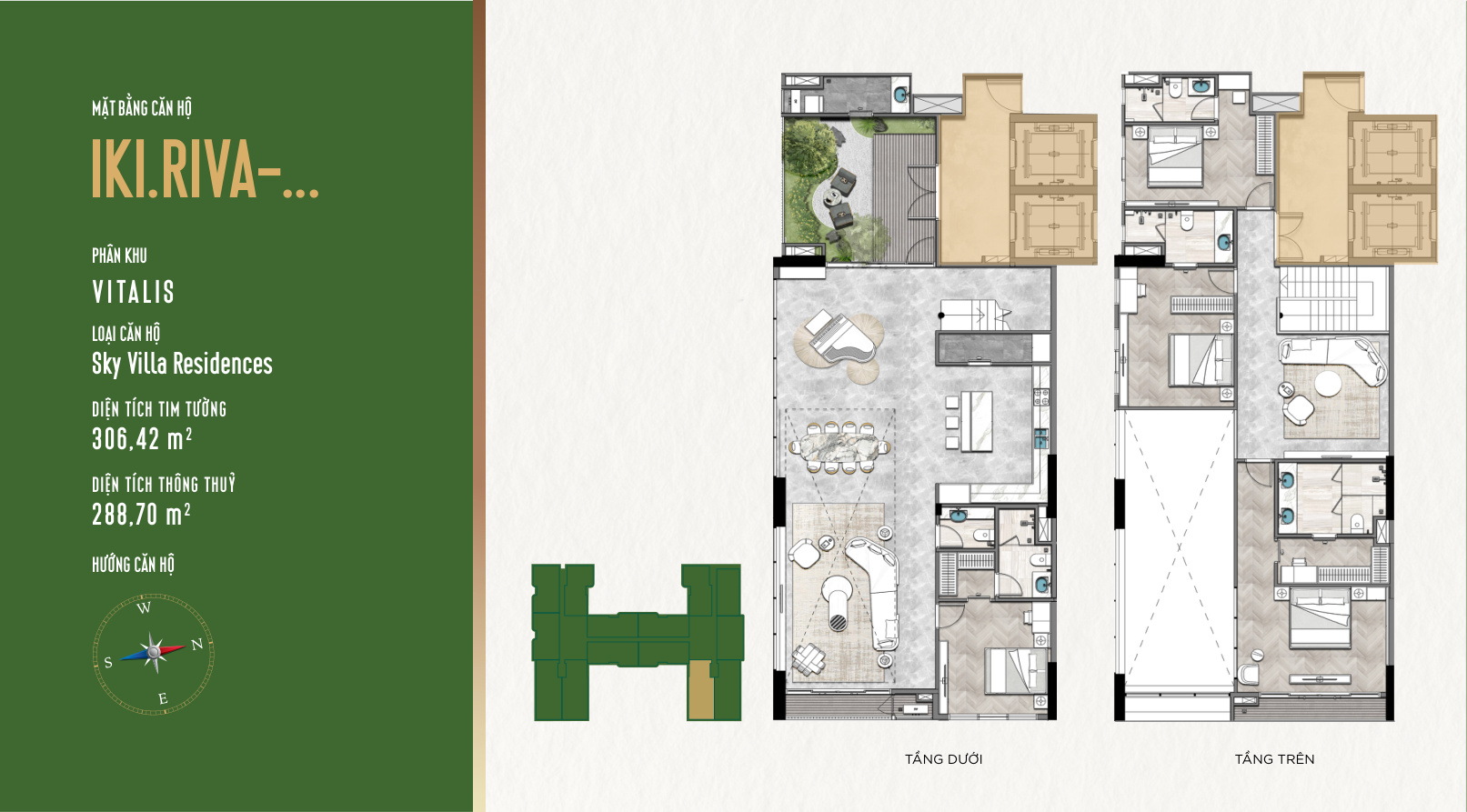 Mặt bằng Căn Hộ IKI Village - Tháp Vitalis ikivillage.net