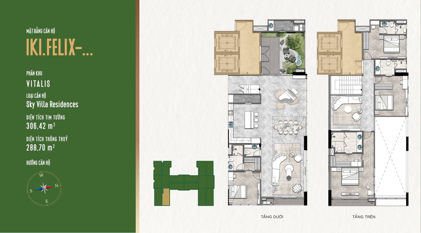 Mặt bằng Căn Hộ IKI Village - Tháp Vitalis ikivillage.net