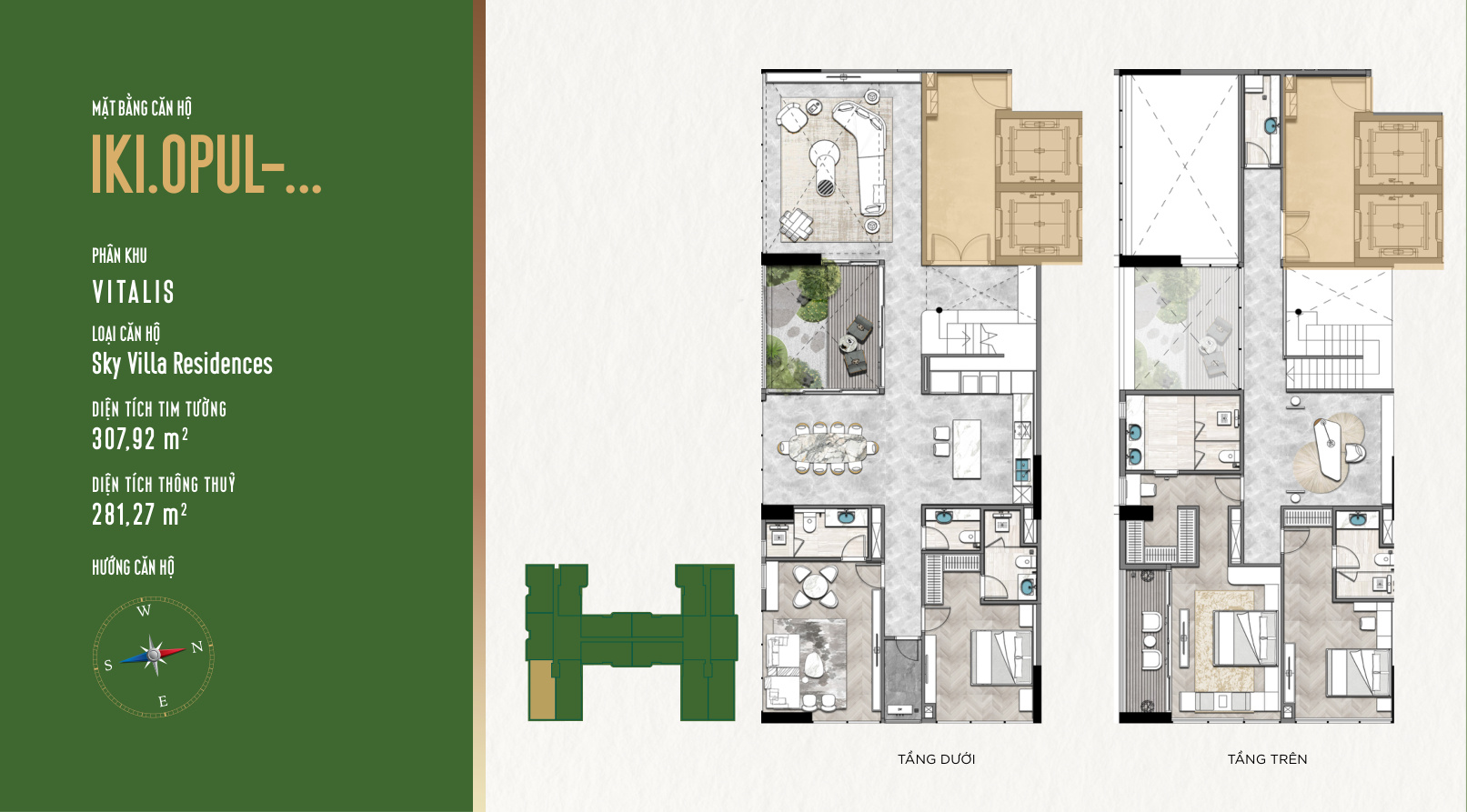 Mặt bằng Căn Hộ IKI Village - Tháp Vitalis ikivillage.net